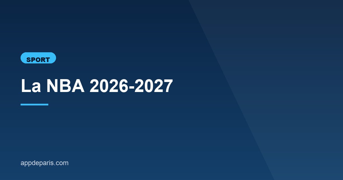 Illustration de l'article consacré à la NBA 2026-2027