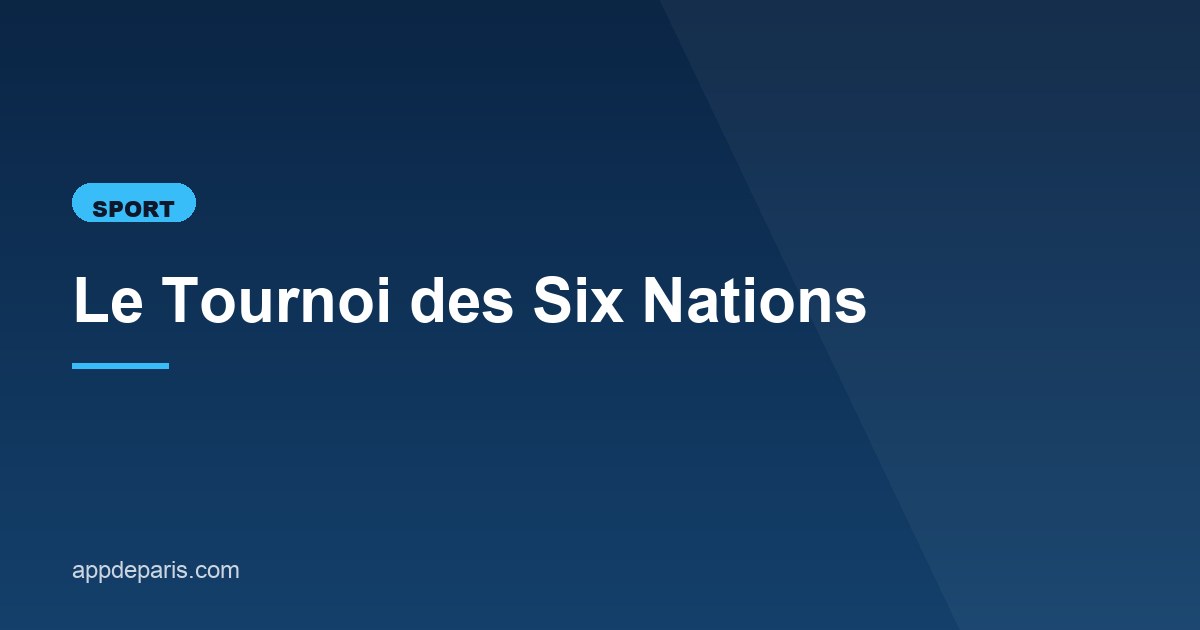 Illustration de l'article consacré au Tournoi des Six Nations